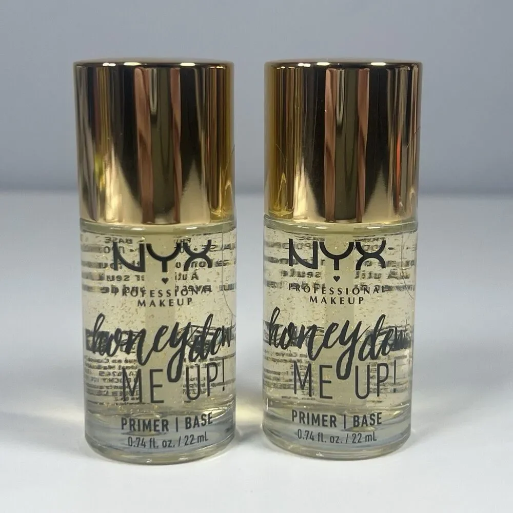 NYX Professional Makeup Honey Dew Me Up Primer- New 2 Pack